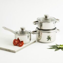 Stainless Steel Cookware Set-6 Pcs.