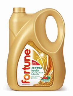 5L Jar, Rice Bran Health Oil, Cooking Oil for Healthier Heart