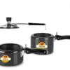 Pigeon Special Combi 2 L, 3 L Induction Bottom Pressure Cooker (Hard Anodized)
