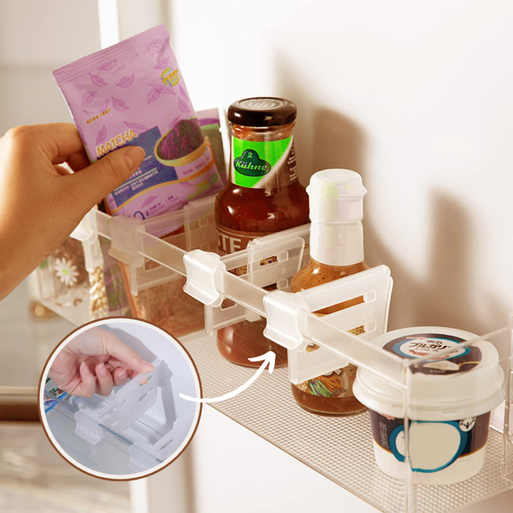 Fridge Organizer Divider Clip (pack of 10)